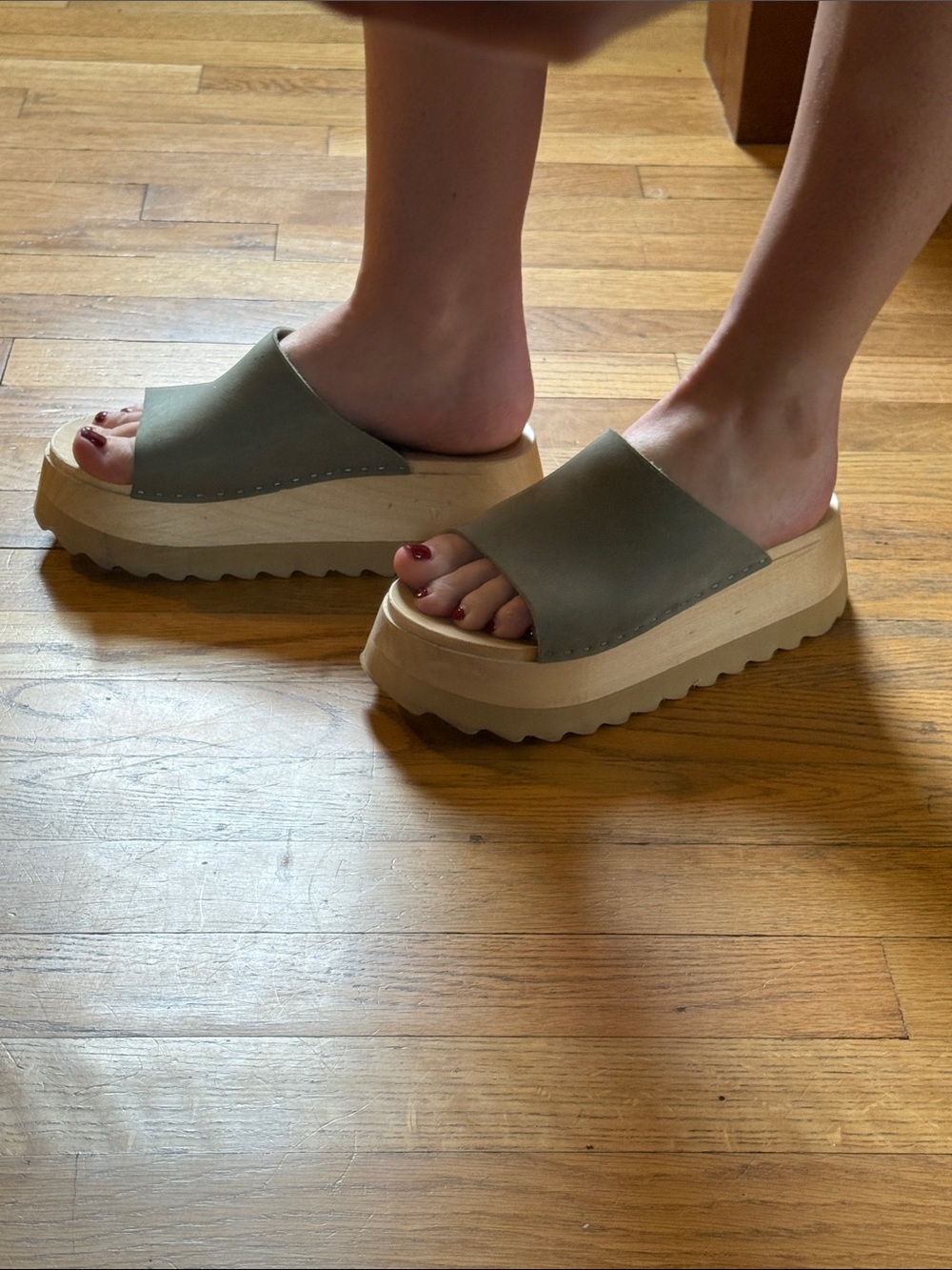 BRYR Chonk Slide Sandal in Agave size 7/37 - Picture 9 of 9